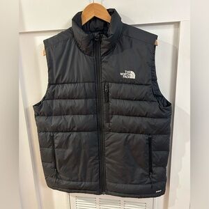 The North Face Black Down Filled Puff vest